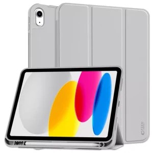 Tech-Protect Smart Case Pen Grey-Apple iPad 10.9" (2022)