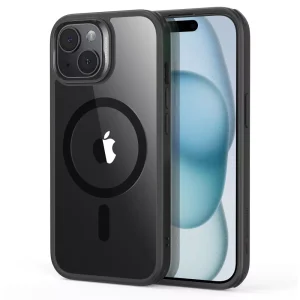 Θήκη ESR Classic Hybrid Case (HaloLock) Clear/Black-Apple iPhone 15