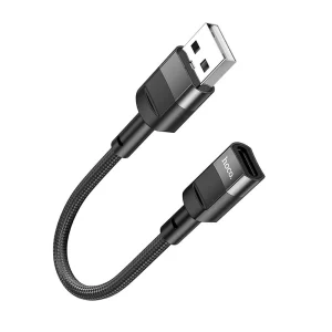 Hoco U107 Adapter USB (male) to Type C (female) 10cm Black