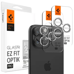 Spigen Lens Protector Glas.tR EZ FIT Optik Pro 2PCS Clear-Apple iPhone 15 Pro/15 Pro Max/14 Pro/14 Pro Max (AGL06914)