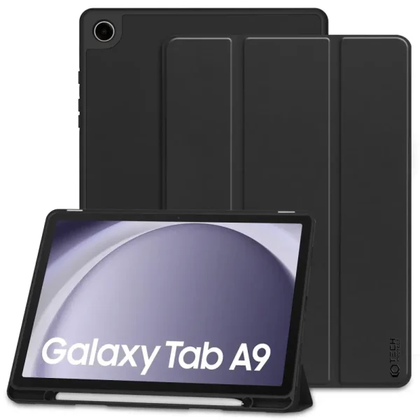 Tech-Protect Smart Case Pen Black-Samsung Galaxy Tab A9