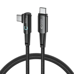 Tech-Protect Ultraboost L-Cable 60W/6A 1m Grey (Type-C to Type-C)
