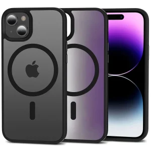 Θήκη Tech-Protect Magmat MagSafe Matte Black-Apple iPhone 15
