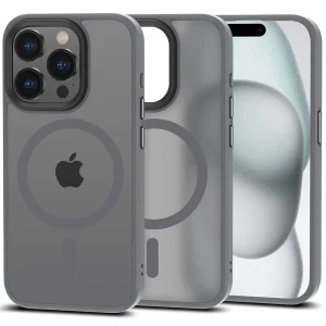 Θήκη Tech-Protect Magmat MagSafe Matte Titanium-Apple iPhone 15 Pro