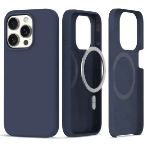 Θήκη Tech-Protect Silicone MagSafe Navy Blue-Apple iPhone 15 Pro
