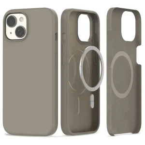 Θήκη Tech-Protect Silicone MagSafe Titanium-Apple iPhone 15