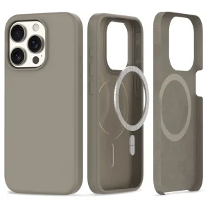 Θήκη Tech-Protect Silicone MagSafe Titanium-Apple iPhone 15 Pro Max