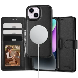 Θήκη Tech-Protect Wallet MagSafe Black-Apple iPhone 15