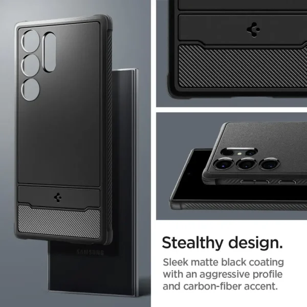 Θήκη Spigen Liquid Air Matte Black-Samsung Galaxy S24 (ACS07347) - Image 26