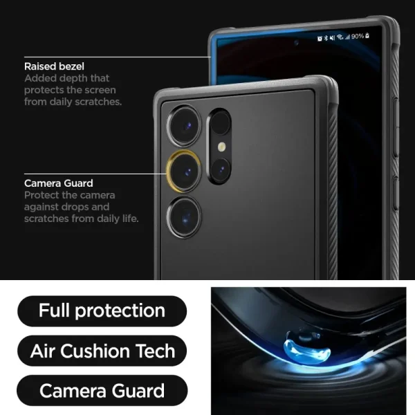 Θήκη Spigen Liquid Air Matte Black-Samsung Galaxy S24 (ACS07347) - Image 27
