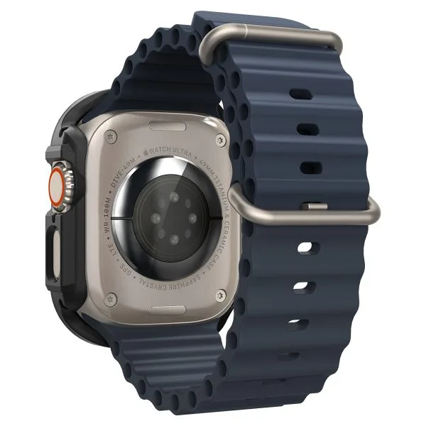 Θήκη Apple Watch Ultra 1/2/3 49mm Spigen Lock Fit Black (ACS06208) - Image 6