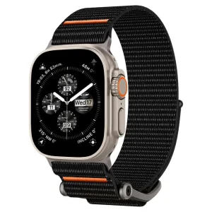 Spigen Watch Band DuraPro Flex Ultra Black-Apple Watch Series 42/44/45/49mm (AMP05981)