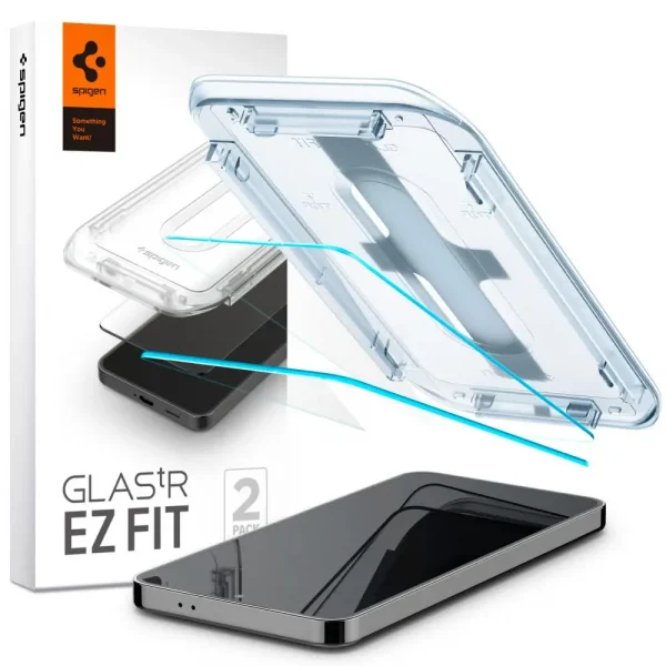 Spigen EZ Fit GLAS.tR Slim HD 2PCS Clear-Samsung Galaxy S24 (AGL07440)