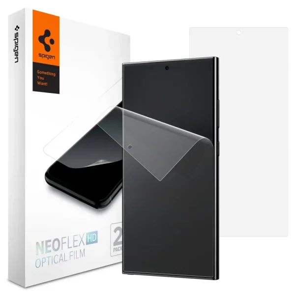 Spigen Neo Flex HD 2PCS Clear-Samsung Galaxy S24 Ultra (AFL07494)