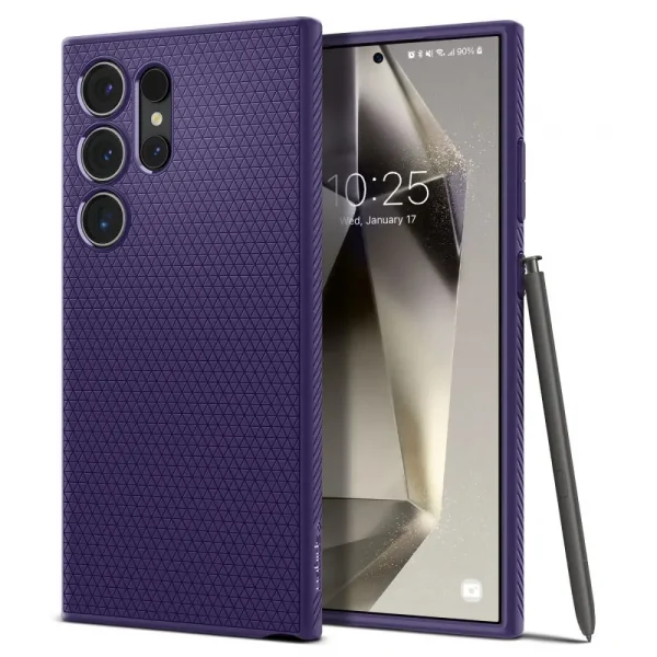 Θήκη Spigen Liquid Air Deep Purple-Samsung Galaxy S24 Ultra (ACS07449)