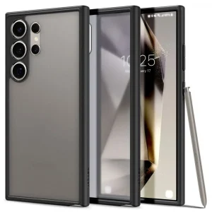 Θήκη Spigen Ultra Hybrid Frost Black-Samsung Galaxy S24 Ultra (ACS07296)
