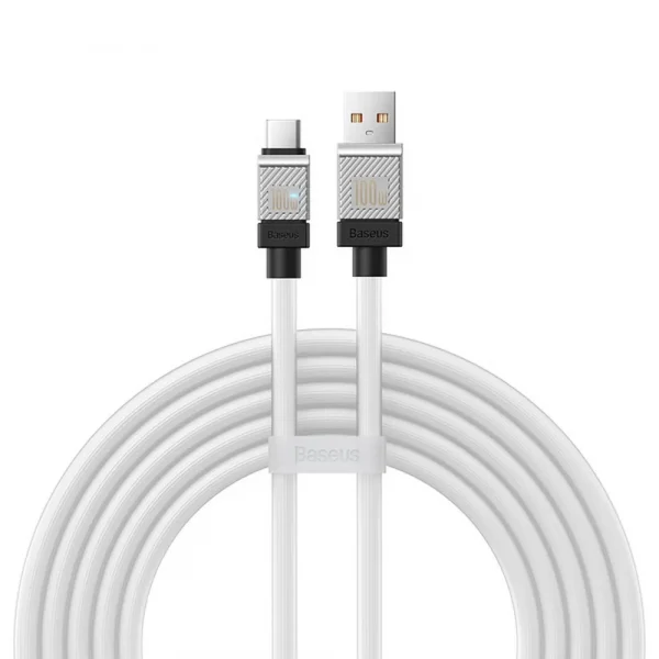 Baseus CoolPlay Series Cable 100W 1m White CAKW000602 (USB-A to Type-C)