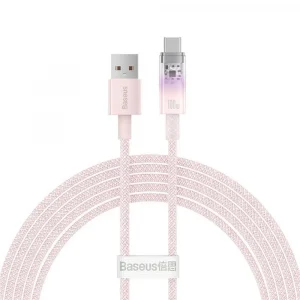 Baseus Explorer Series Fast Charging 2m Pink (USB-A to Type-C)