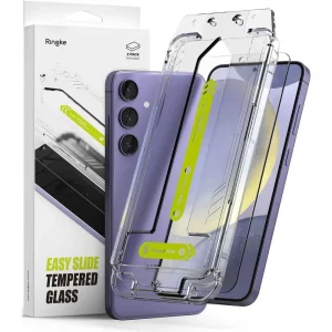 Ringke Easy Slide Tempered Glass 2-Pack Clear-Samsung Galaxy S24