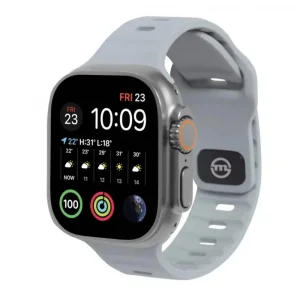 Mobile Origin Strap Light Grey-Apple Watch Series 42/44/45/49mm