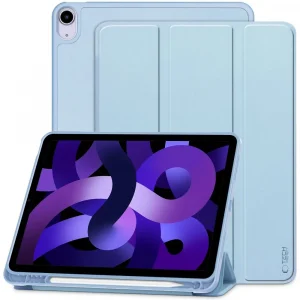Tech-Protect Smart Case Pen Sky Blue-Apple iPad Air 4/5/6