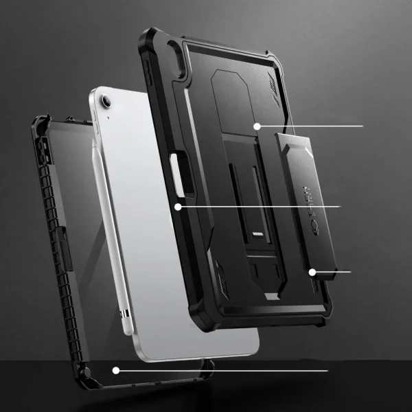 Θήκη Tech-Protect Kevlar Pro Black-Apple iPad 10 Gen. (10.9") - Image 6