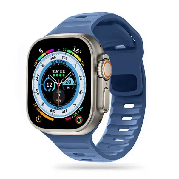 Tech-Protect Icon Band Line Montego Blue-Apple Watch Series 42/44/45/49mm