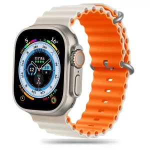 Tech-Protect Icon Band Pro Starlight/Orange-Apple Watch Series 42/44/45/49mm