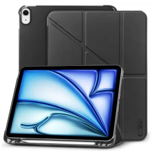 Tech-Protect Smart Case ORIGAMI Black-Apple iPad Air 4/5/6 Gen.