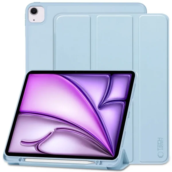 Tech-Protect Smart Case Pen Sky Blue-Apple iPad Air 13