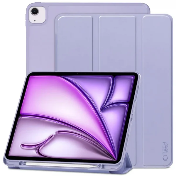 Tech-Protect Smart Case Pen Violet-Apple iPad Air 13