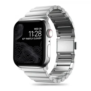 Tech-Protect Steel Band Silver-Apple Watch Series 42/44/45/49mm
