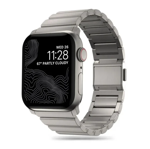 Tech-Protect Steel Band Titanium-Apple Watch Series 42/44/45/49mm