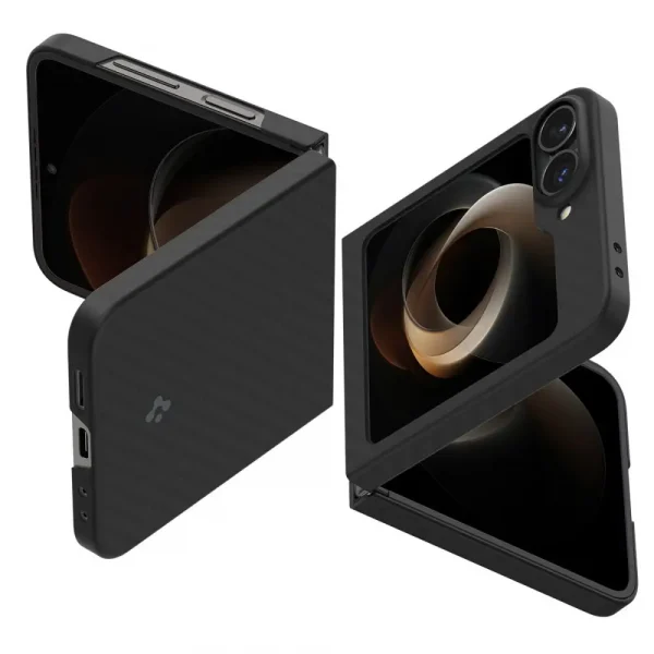 Θήκη Spigen AirSkin Aramid Black-Samsung Galaxy Z Flip 6 (ACS07843) - Image 12