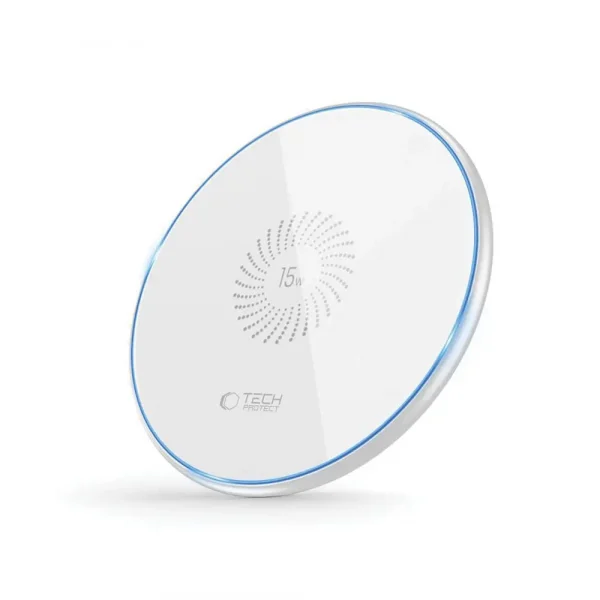 Tech-Protect QI15W-C1 Wireless Charger 15W White - Image 3