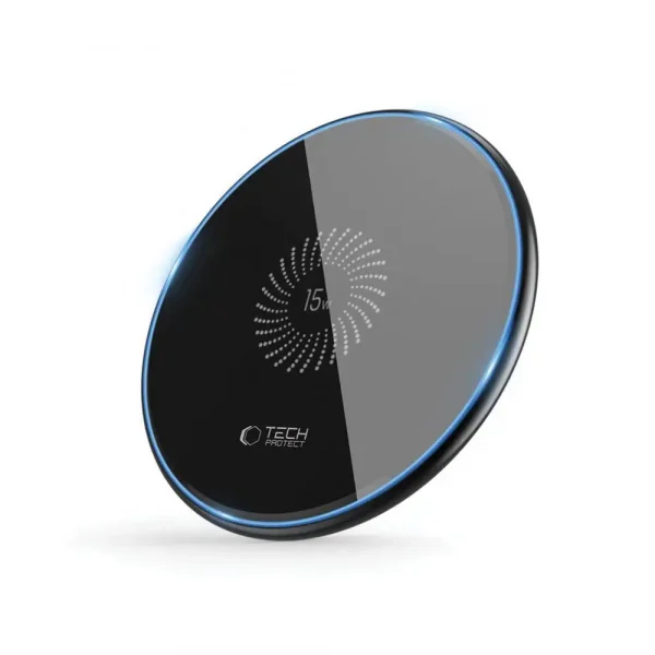 Tech-Protect QI15W-C1 Wireless Charger 15W Black - Image 3