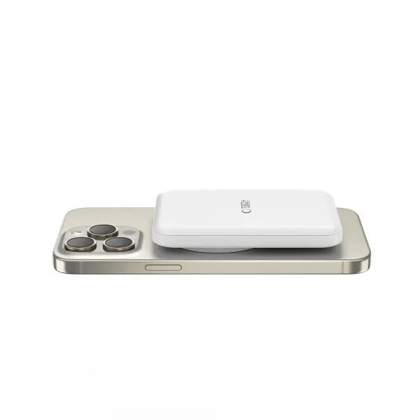 Tech-Protect PB10 LifeMag Magsafe Power Bank 5.000mAh White - Image 9