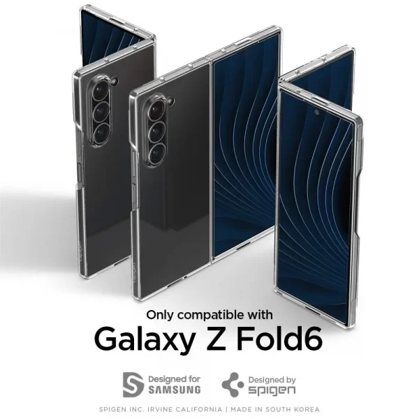 Θήκη Spigen AirSkin Clear-Samsung Galaxy Z Fold 6 (ACS07815) - Image 7