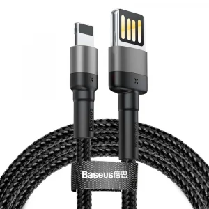 Baseus Cafule Cable 2.4A Black/Grey 1m CALKLF-GG1 (USB-A to Lightning)