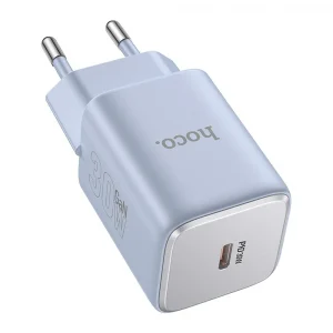 hoco-n43-charger-type-c-pd-qc-30w-gan-ice-blue