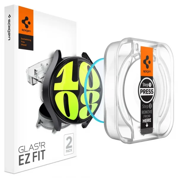 Spigen GLAS.TR EZ-FIT 2-Pack Clear-Samsung Galaxy Watch 7 40mm (AGL08494)