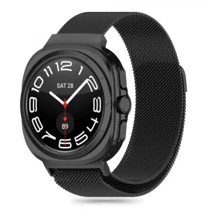 Tech-Protect Milanese Band Black-Samsung Galaxy Watch Ultra (47mm)