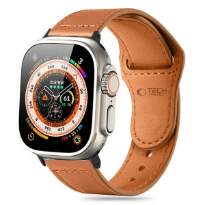 Tech-Protect Natural Fit Band Brown-Apple Watch Series 42/44/45/49mm