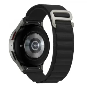 Tech-Protect Nylon Pro Band Black-Samsung Galaxy Watch 4/5/5 Pro/6/7/FE