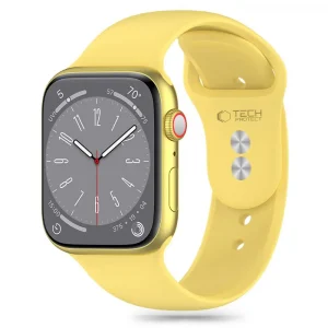 Tech-Protect Silicone Band Canary Yellow-Apple Watch Series 42/44/45/49mm