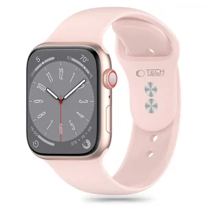 Tech-Protect Silicone Band Light Pink-Apple Watch Series 42/44/45/49mm