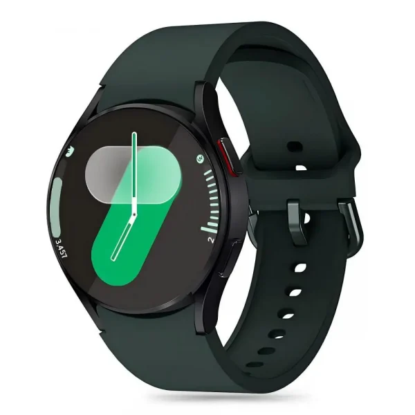 Tech-Protect Silicone Band Olive Green-Samsung Galaxy Watch 4/5/5 Pro/6/7/FE