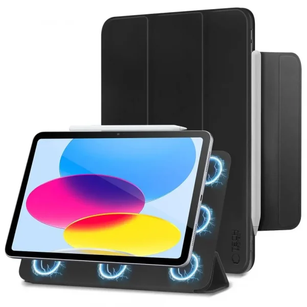 Θήκη Tech-Protect Smart Magnetic Black-Apple iPad 10 Gen. (10.9")