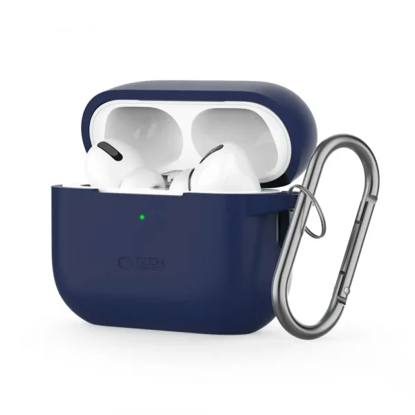 Tech-Protect Silicone Hook Navy Blue-Apple AirPods Pro (1 Gen & 2 Gen)