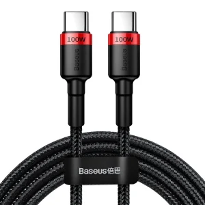 Baseus Tungsten Series Cable PD100W 2m Red CATWJ-A01 (Type-C to Type-C)